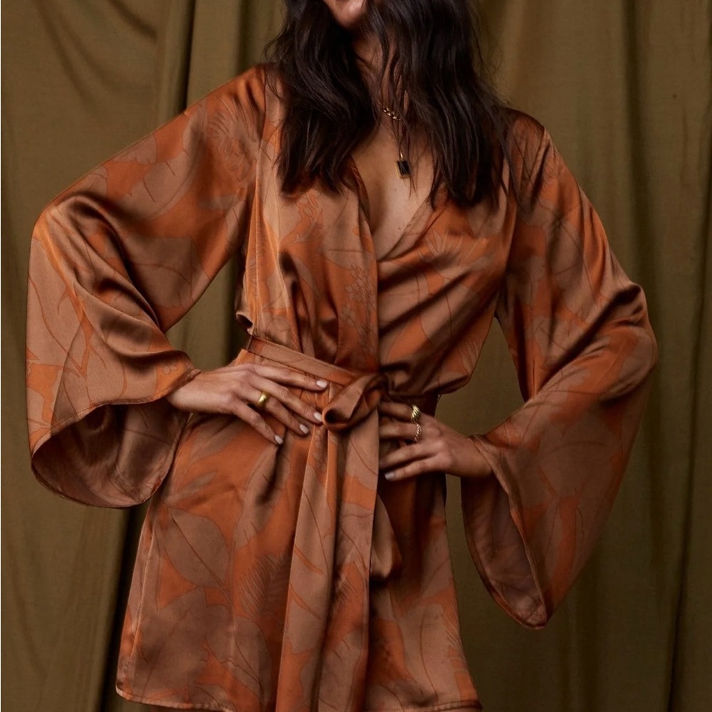 Kimono dress by 12th Tribe